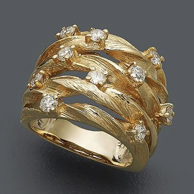 Gold Boho Ring