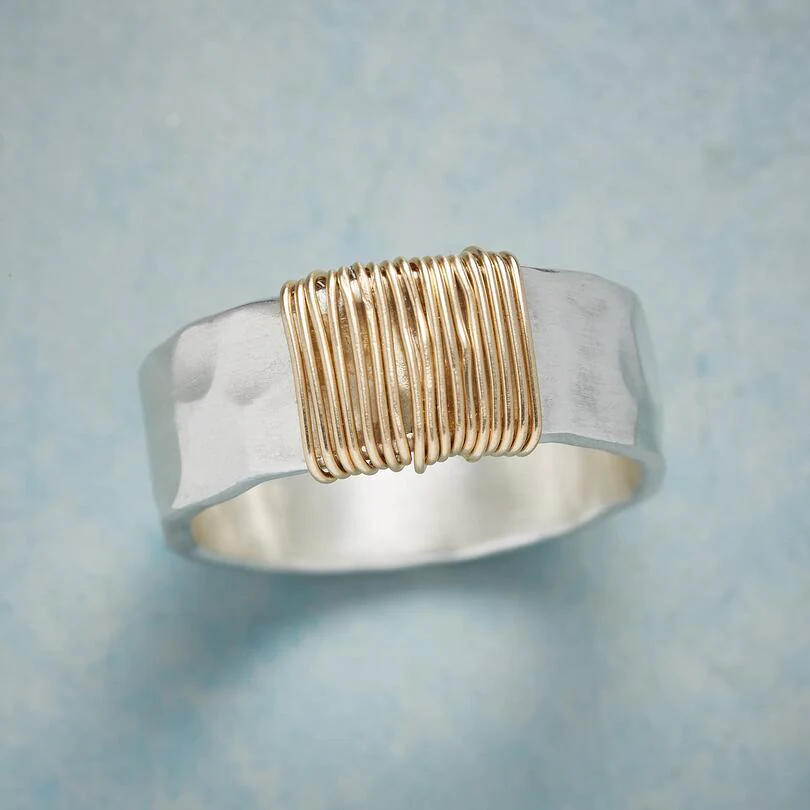 Gold Silver Ring