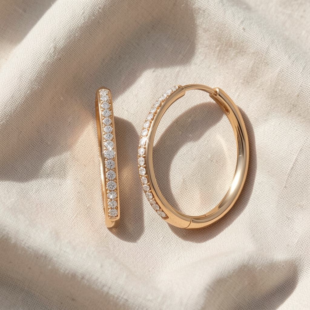 Pavé Earrings