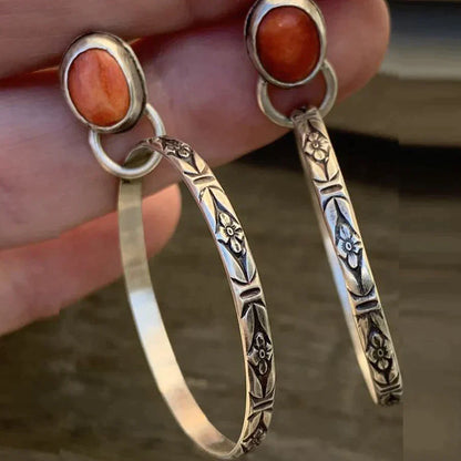 Onyx Boho Earrings