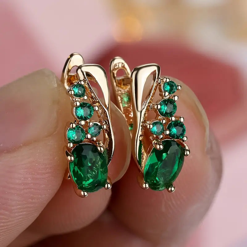 Emerald Grace Earrings