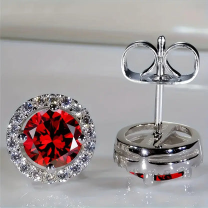 Lucia Ruby Earrings