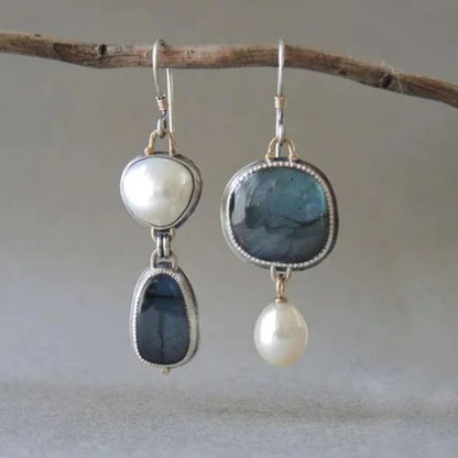 Blue Stone Earrings