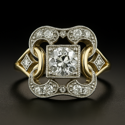 Gold Statement Ring