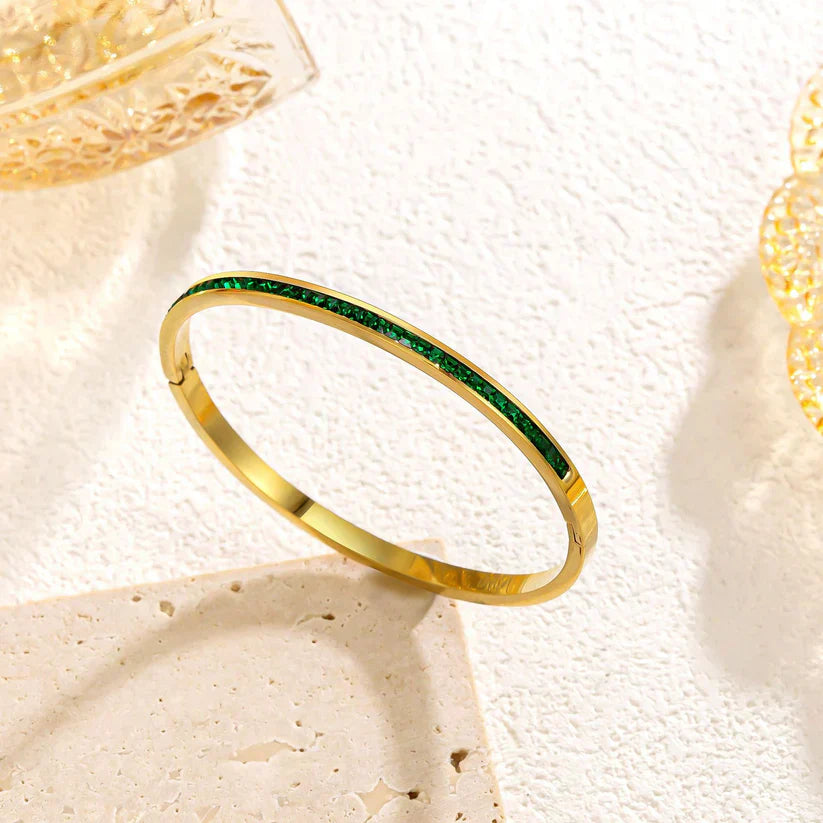 Celeste Green Emerald Bracelet