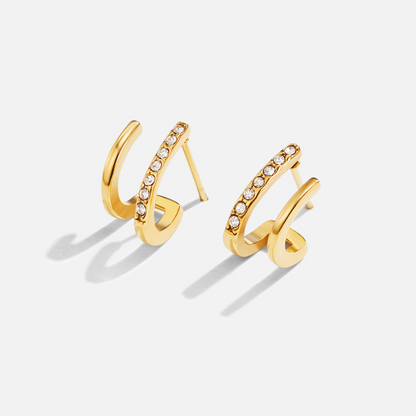 Claw Crystal Earrings