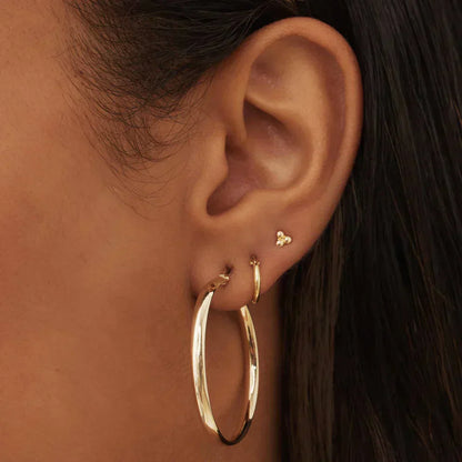 Gold Hoop Earrings