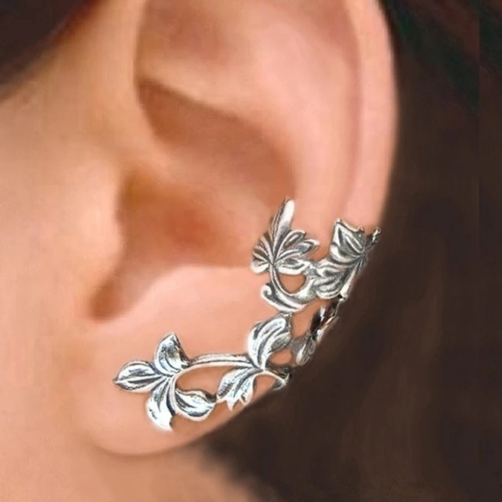 Leaf Silver Earrings