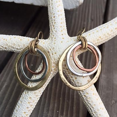 Gold & Silver Earrings