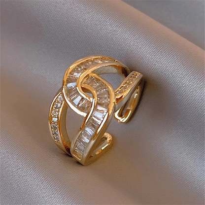 Knotted Adjustable Ring