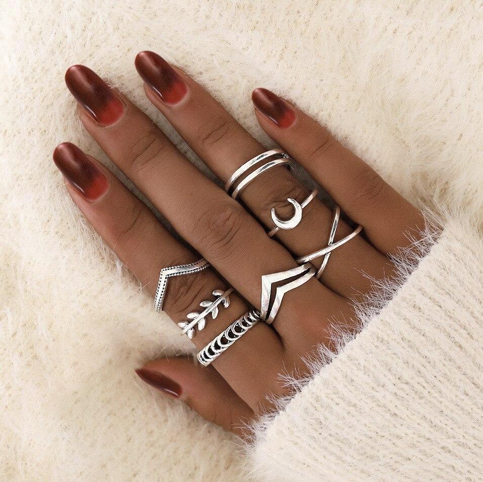 Boho Ring Stack Pack – 8 to 12 Mixed Rings
