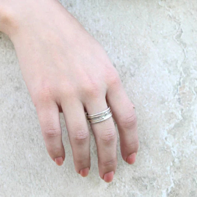 Gold Layered Silver Ring