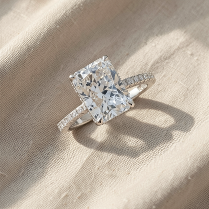 Royal Diamond Solitaire Ring