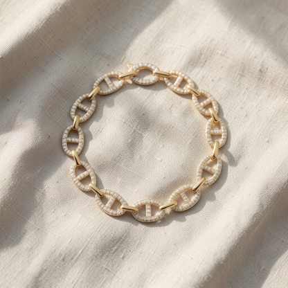 Golden Luxe Link Bracelet