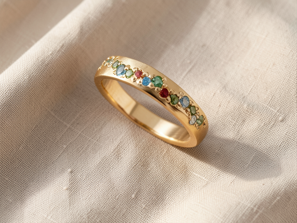 Two-Tone Gold & Silver Spinner Ring