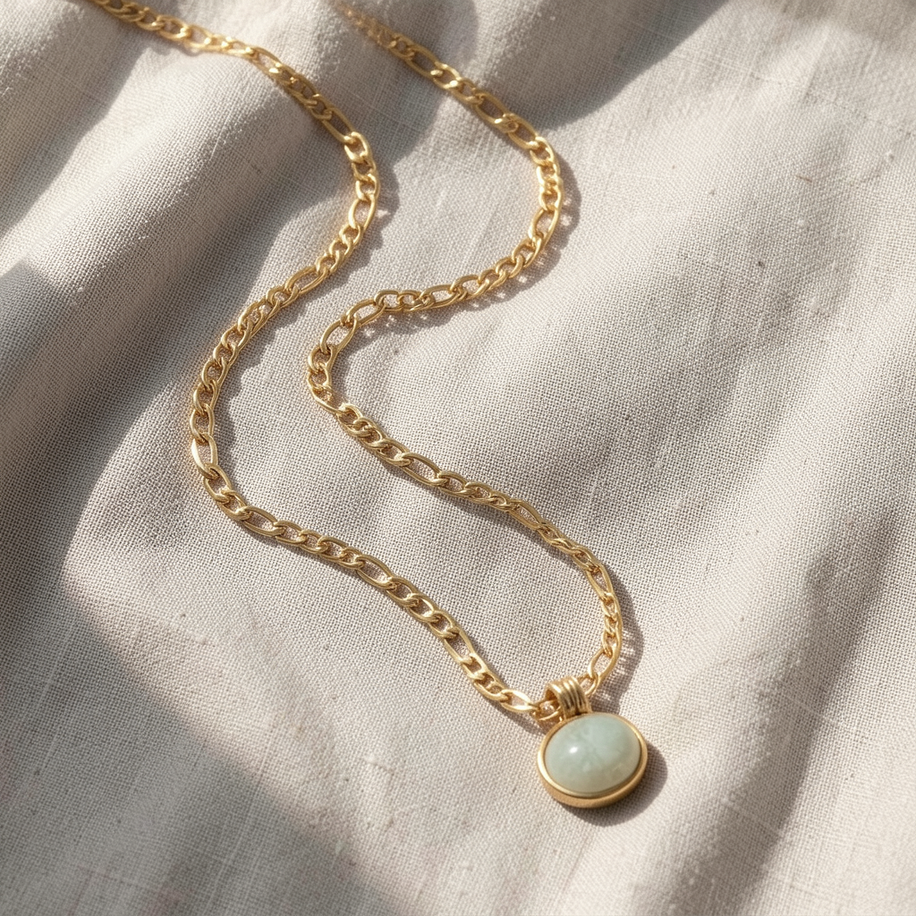Liza Jade Pendant Necklace
