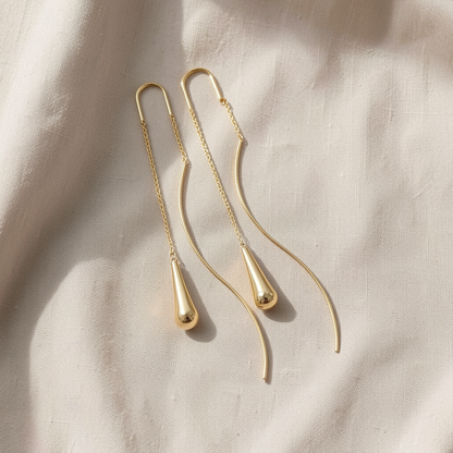 Teardrop Tassel Earrings