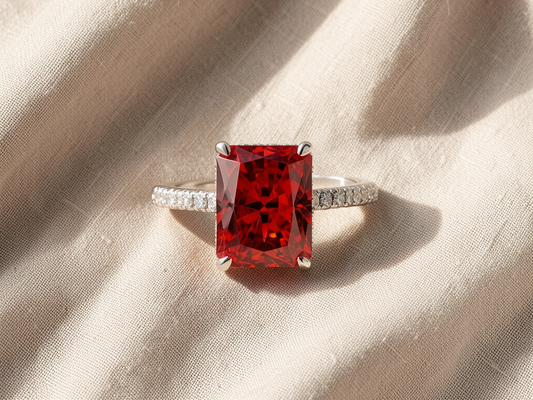 Moissanite Ring