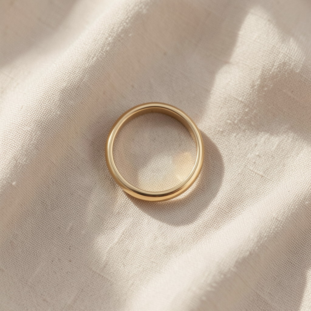 Two-Tone Gold & Silver Minimalist Ring