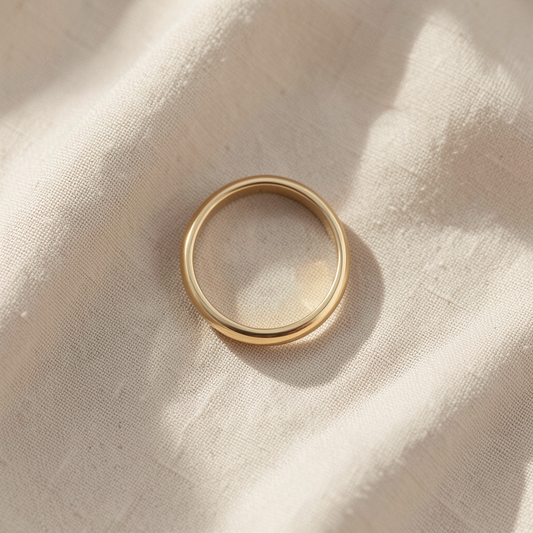 Two-Tone Gold & Silver Minimalist Ring