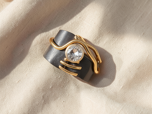 Dark Zirconia Ring