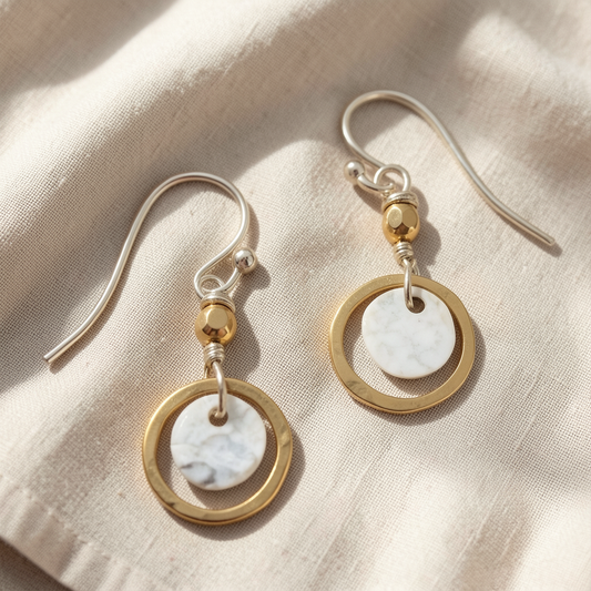 Gold & Silver Earrings