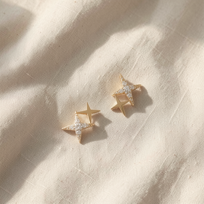 Shimmering Star Earrings