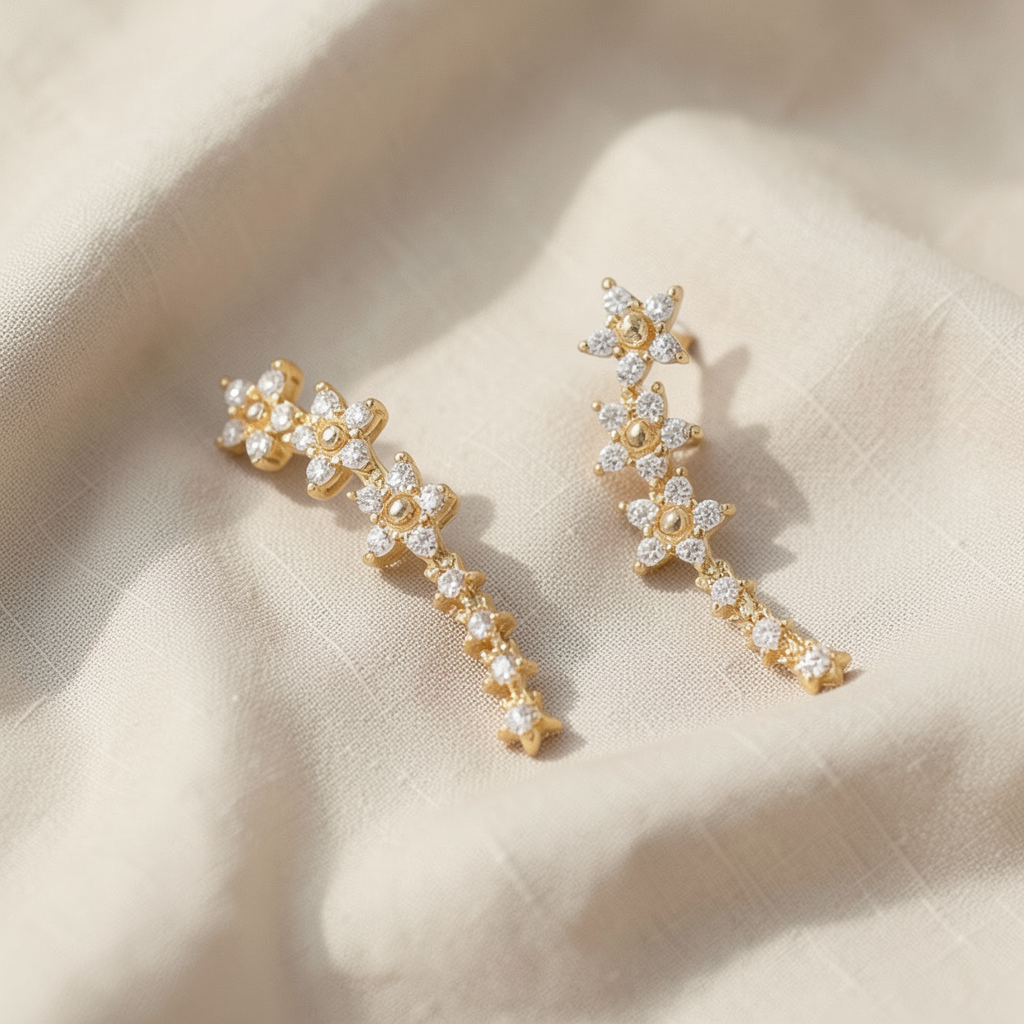 Timeless Floral Earrings