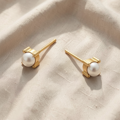 Sofia Pearl Stud Earrings