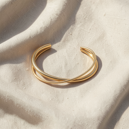 Golden Twist Bracelet