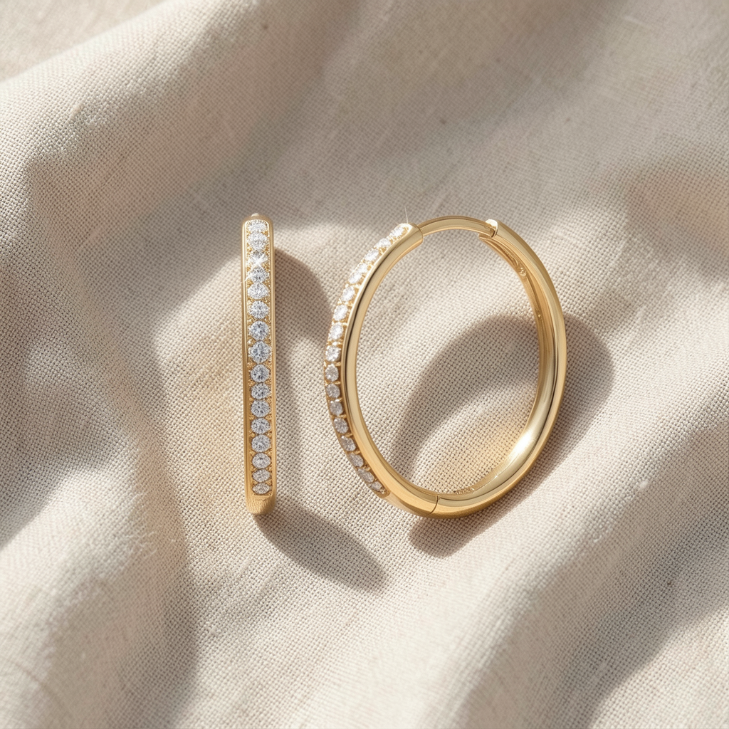 Pavé Earrings