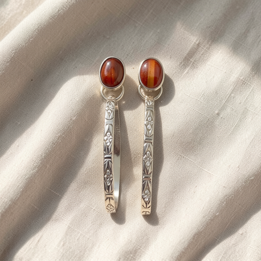 Onyx Boho Earrings