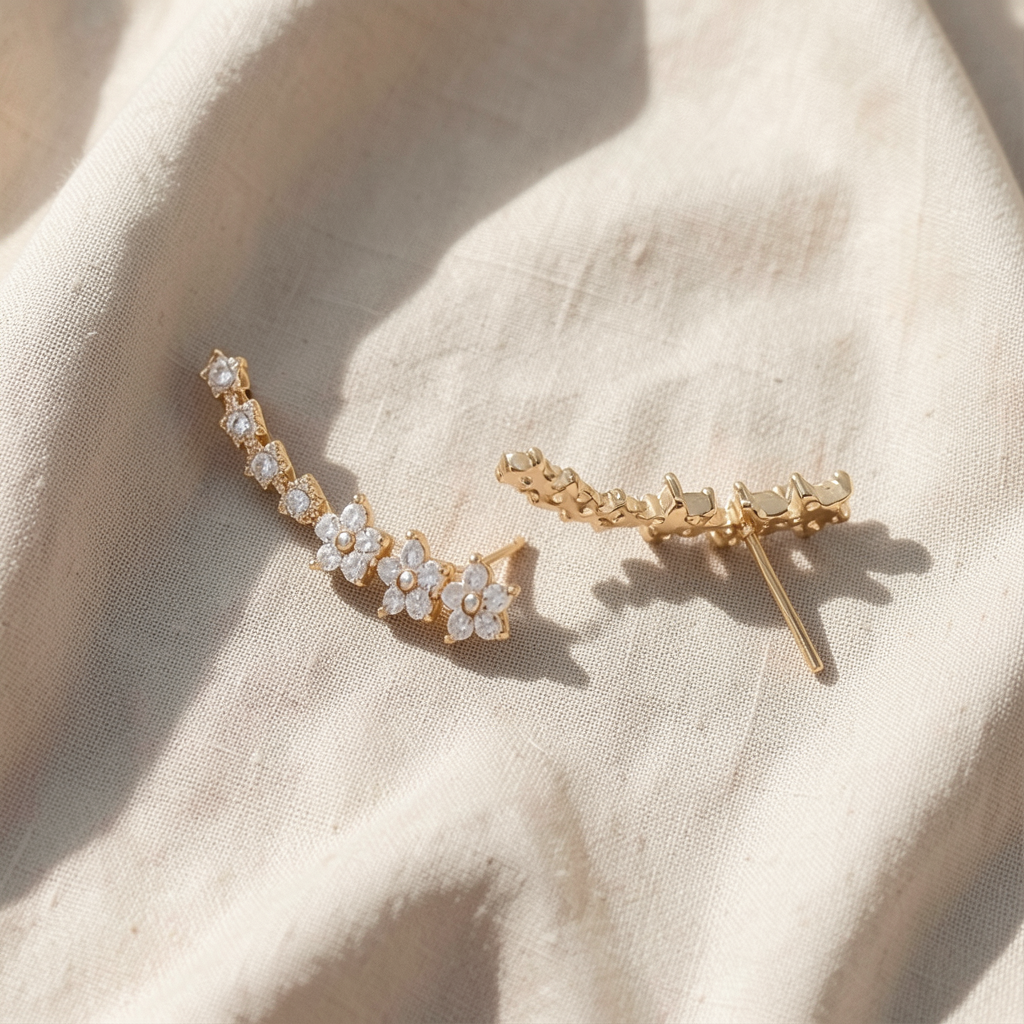 Timeless Floral Earrings