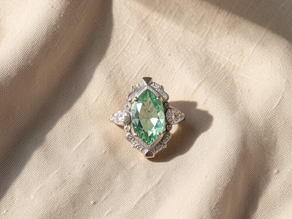Emerald & Diamond Ring