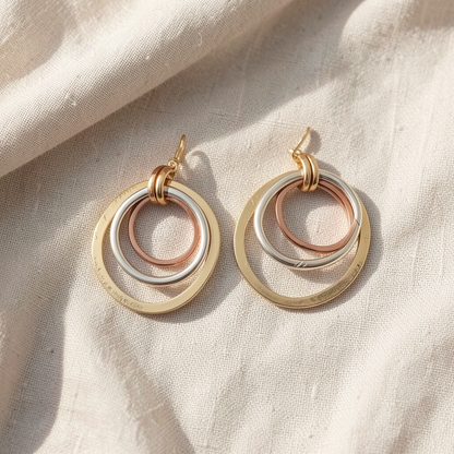 Gold & Silver Earrings