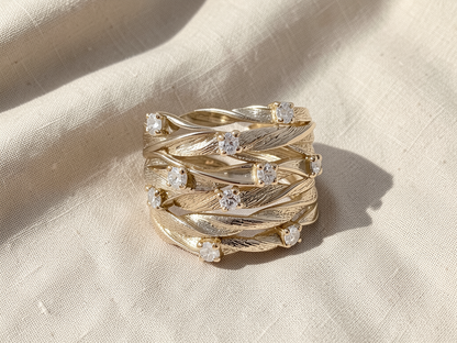 Gold Boho Ring