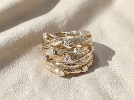 Gold Boho Ring