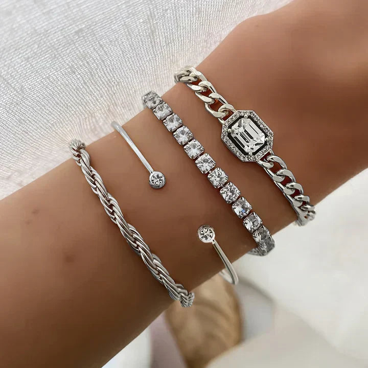 Gold Twisted Rope Bangle